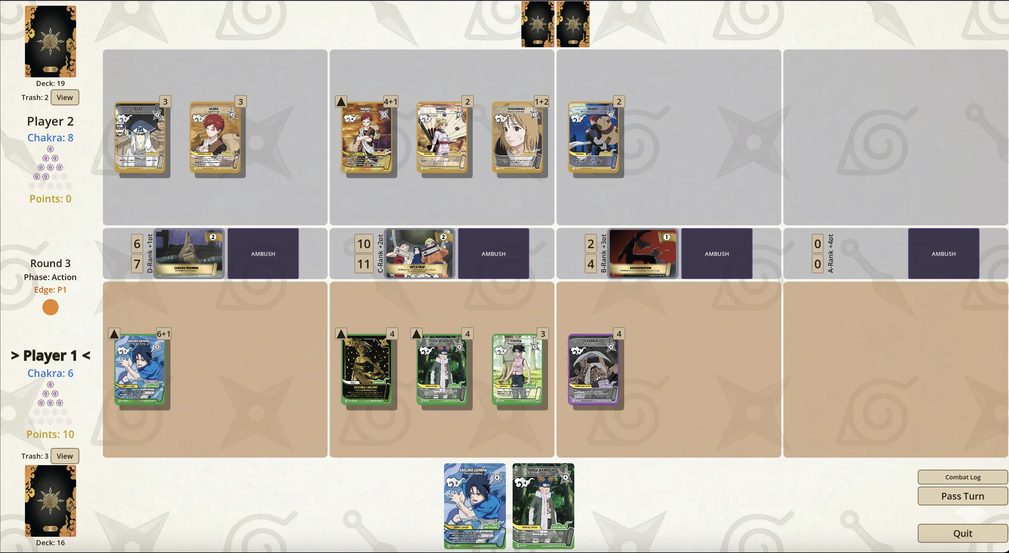 Naruto Mythos TCG Simulator — gameplay, imagen de galería 2
